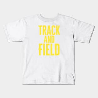 Track And Field Kids T-Shirt